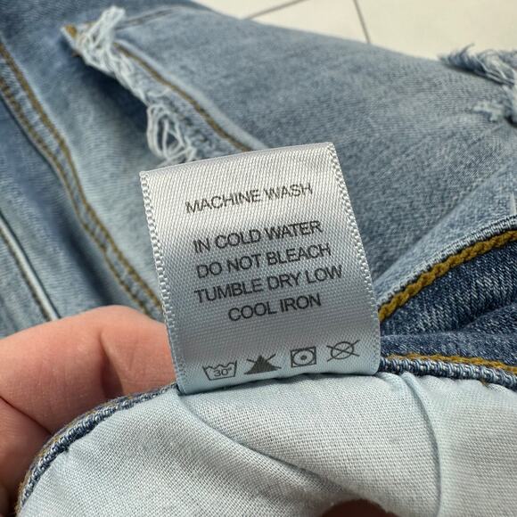 Judy Blue Jeans Womens 32 Paint Splatter Boyfriend Fit Distressed Boho Artsy - Picture 7 of 13